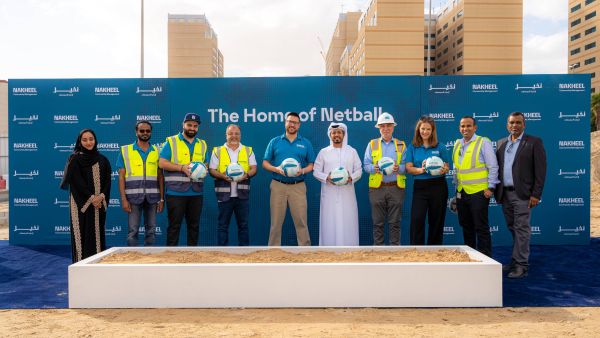Nakheel community management breaks ground  for six netball courts in Jumeirah Village Circle