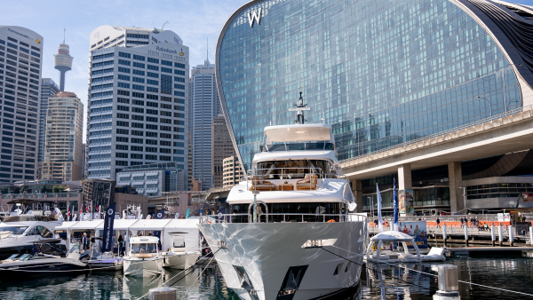 Nomad 101 in Sydney International Boat Show 2023. Gulf Craft set to showcase the Majesty 111 and Nomad 101 at the 30th Dubai International Boat Show