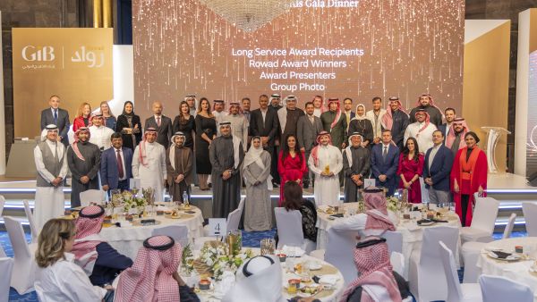 Gulf International Bank Hosts Inaugural Rowad Awards Gala Dinner Honouring Long-Serving Employees and Rowad Award Winners Gulf International Bank Hosts Inaugural Rowad Awards Gala Dinner Honouring Long-Serving Employees and Rowad Award Winners