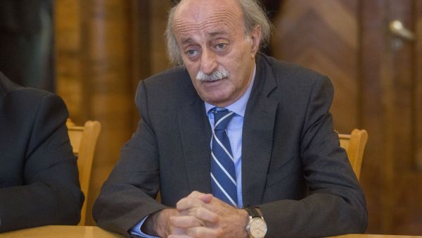 وليد جنبلاط الزعيم الدرزي في لبنان