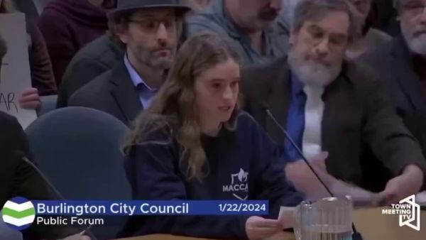 ‘Do not use other genocides to describe this one’: Student’s verbal slip sparks outrage at city council meeting. (X)
