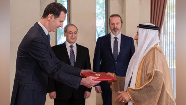 سفير اماراتي جديد في سورية 