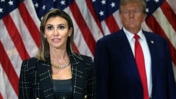 Donald Trump lawyer Alina Habba is being accused of fabricating a witness against Judge Kaplan in Carroll case. (Spencer Platt/ AFP)