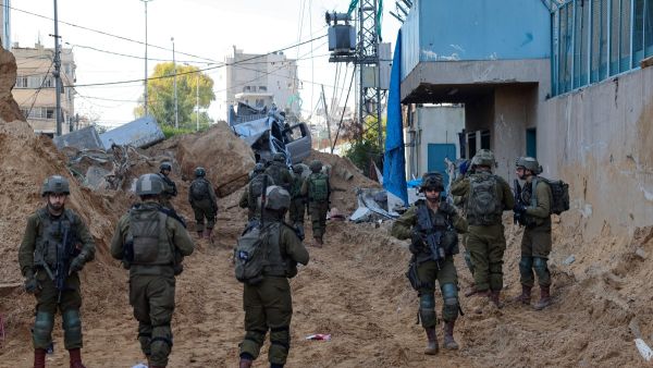 Israeli soldiers in Gaza 
