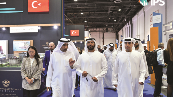 During the event Marwan bin Ghalita Inaugurates the 20th Edition of the International Property Show