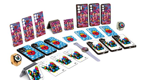 سامسونج تتعاون مع ثلاثة فنانين أوروبيين لتصميم مُلحقات استثنائيّة لسلسلة Galaxy S24