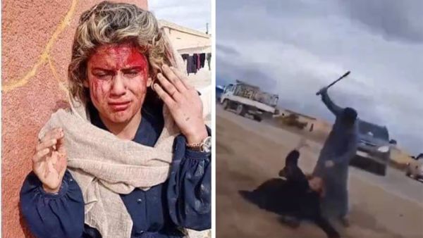 Video of men brutally beating woman in Syria goes viral
