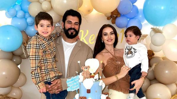 Turkish stars Burak Özçivit and his wife Fahriye Afcan