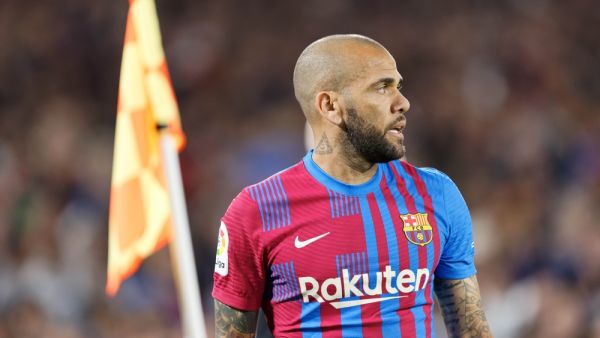 Dani Alves of FC Barcelona