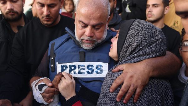 وائل الدحدوح مراسل قناة الجزيرة في قطاع غزة