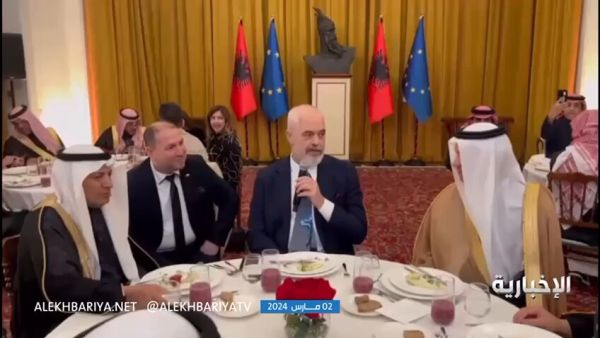 لقاء وفد سعودي ألباني