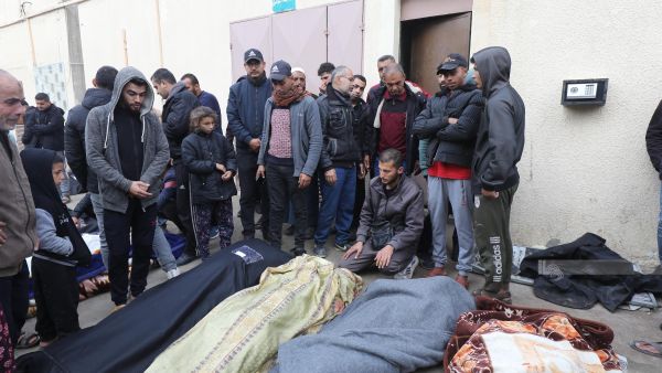 جثامين شهداء فلسطينيين في غزة