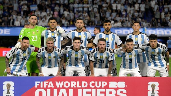 منتخب الأرجنتين (Photo by JUAN MABROMATA / AFP)