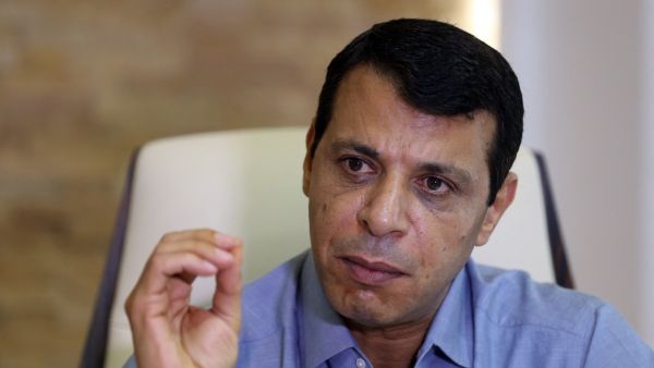  القيادي الفلسطيني المفصول من حركة فتح محمد دحلان 