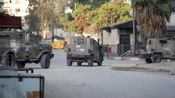 قوات الاحتلال تقتحم مخيم بلاطة في وقت سابق