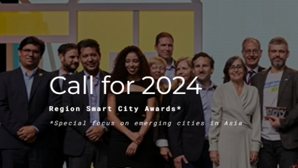 2024 Region Smart City Awards. Applications for the 2024 Region Smart City Awards will open on March 29