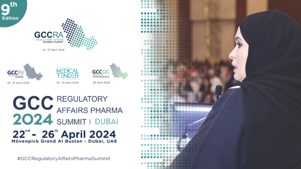GCC Regulatory Affairs Pharma Summit The 9th edition of the GCC Regulatory Affairs Pharma Summit is set to convene in Dubai in 2024, marking a significant gathering of over 400 professionals, including regional governmental officials and industry experts.