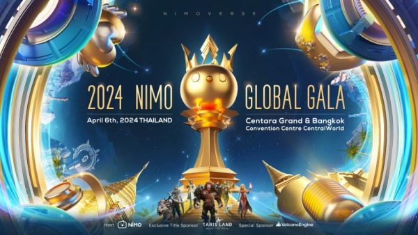 Nimo's partnership with MMORPG Tarisland brings collaborative experiences to the Gala. The Nimo Global Gala Set to Take Place in Thailand, Honoring Outstanding Streamers and Collaborating Organizations