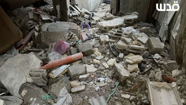 تفجير مقر حركة فتح في مخيم بلاطة شرق مدينة نابلس