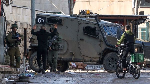 جنود من قوات الاحتلال في مدينة جنين أقصى شمال الضفة الغربية