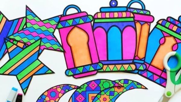 أفكار لطيفة لعمل زينة رمضان في المنزل 
