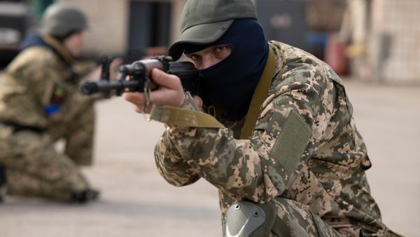 Ukrainian fighters caught wearing ISIS patches after Moscow attack