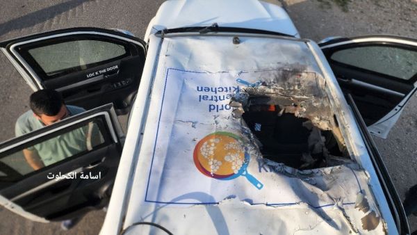 صاروخ اسرائيلي قتل موظفين متطوعين في المطبخ المركزي