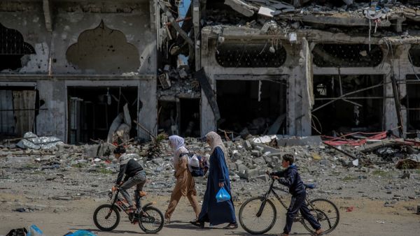 five Palestinians