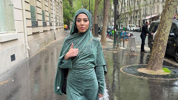 Moroccan influencer Fatima Saidi. (Instagram)