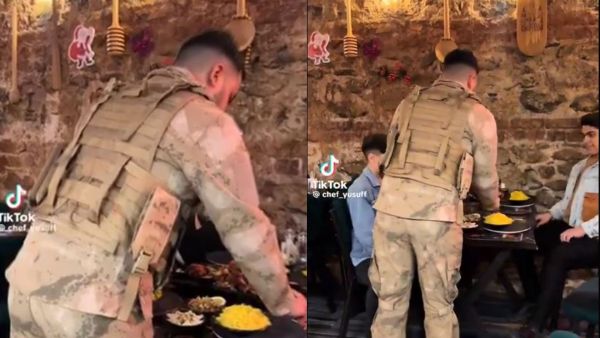 Syrian waiter