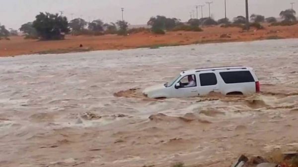 سيول غزيرة تضرب منطقة الباحة