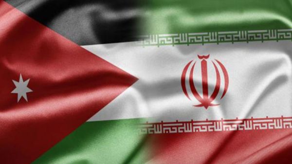 العلمين الأردني والإيراني