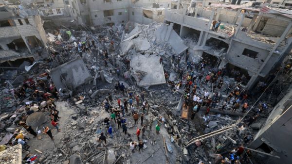 قصف إسرائيلي في رفح 