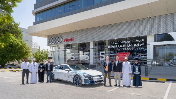 أودي عُمان تحصد جائزة التنقل البيئي تقديرًا لممارساتها المستدامة Audi Oman Wins Eco Mobility Award for Sustainable Practices