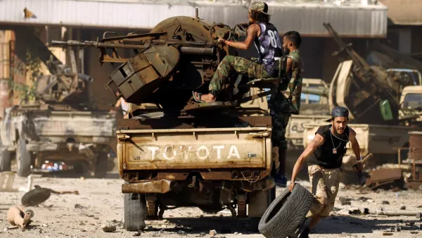 اشتباكات مسلحة في ليبيا/ أرشيفية