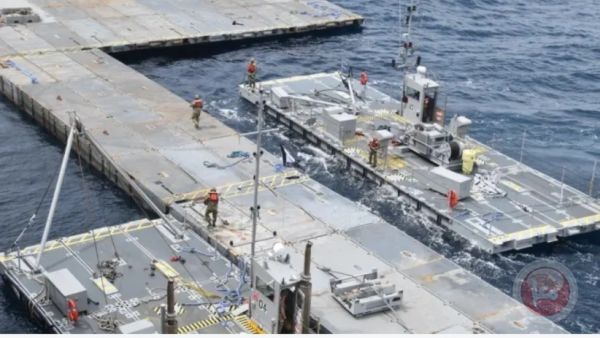 الرصيف العائم في غزة الرصيف العائم في غزة