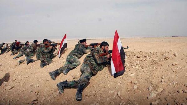 جنود من الجيش العربي السوري