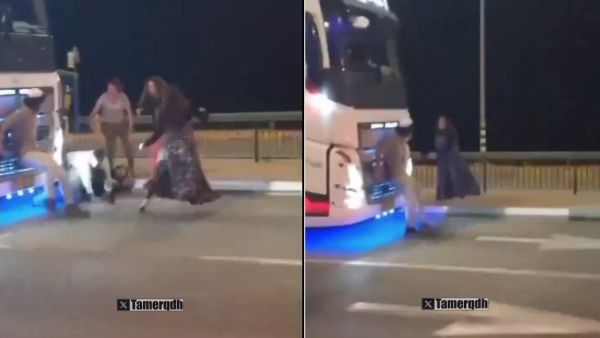 مستوطنون يحاولون اعتراض مسار الشاحنة المحملة بالمساعدات إلى قطاع غزة
