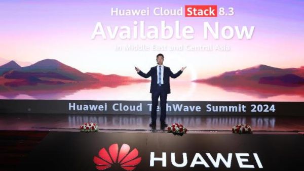 Hu Yuhai, Vice President of Huawei Hybrid Cloud, announcing the release of Huawei Cloud Stack 8.3 in Asia Pacific Huawei Cloud TechWave Summit 2024: Innovative Cloud Solutions and Programs Launched to Accelerate Intelligence across Middle East and Central Asia
