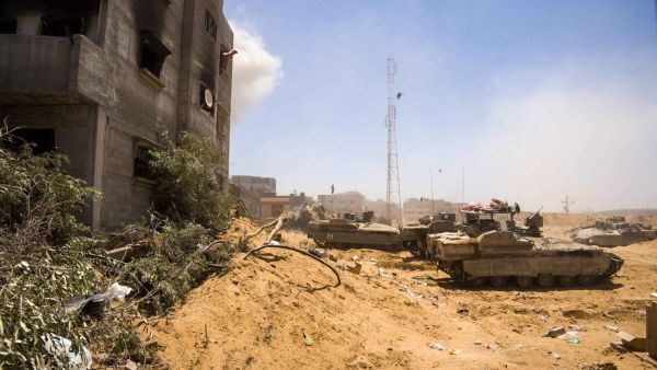 Israeli army in Rafah 