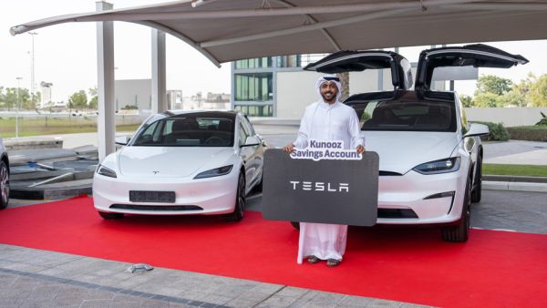 Emirates Islamic customers win brand new Tesla cars in promotion aimed at encouraging saving habits among customers Emirates Islamic