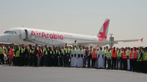 Sharjah Airport employees conducting FOD removal procedure in collaboration with Sharjah Aviation Services Sharjah Airport employees conducting FOD removal procedure in collaboration with Sharjah Aviation Services
