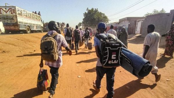 السودان - غرق قارب - نازحين