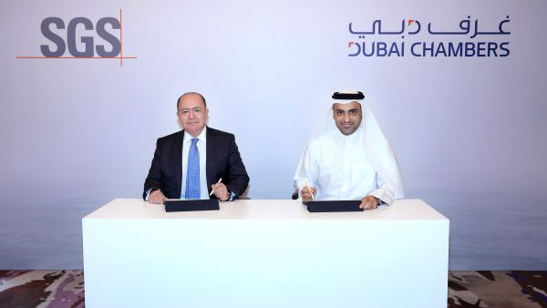 غرف دبي تتعاون مع "إس جي إس" لتسهيل عمليات تصدير الخدمات والمنتجات المحلية عالمياً