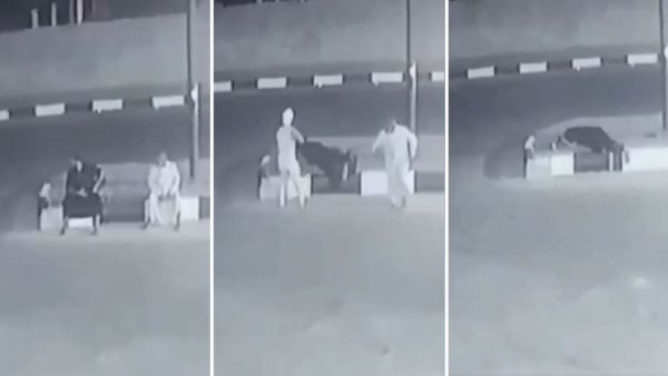 man with Kalashnikov