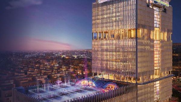 The tallest sports tower in the world to be designed in Riyadh (Twitter/@SportsBlvdSA) The tallest sports tower in the world to be designed in Riyadh