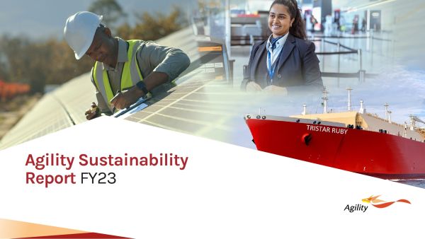 Green warehouses, net-zero commitments, enhanced diversity, and digital skill building in the community highlight company’s environmental, social progress Agility 2023 Sustainability Report Shows Improved Sustainability Performance