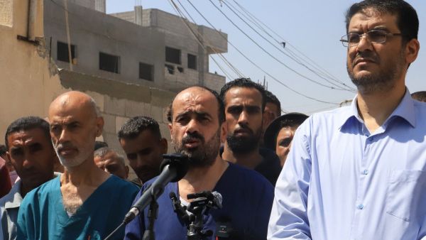  مدير مستشفى الشفاء في غزة، محمد أبو سلمية