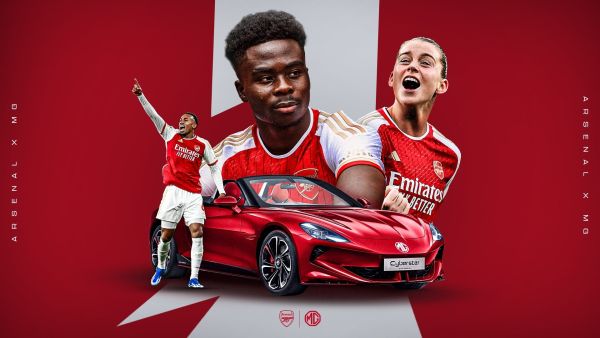 MG Motor named "Official Automotive Partner" for Arsenal. MG Motor Announces Strategic Partnership with Arsenal Football Club