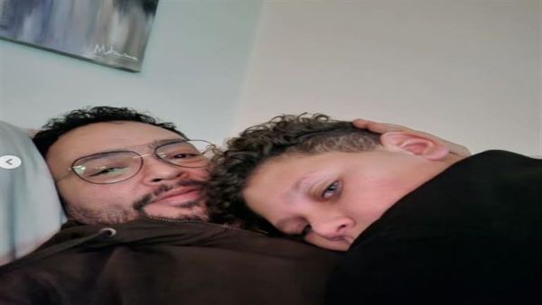 الفنان أحمد رزق ونجله عمر المتهم بحادثة الجيزة